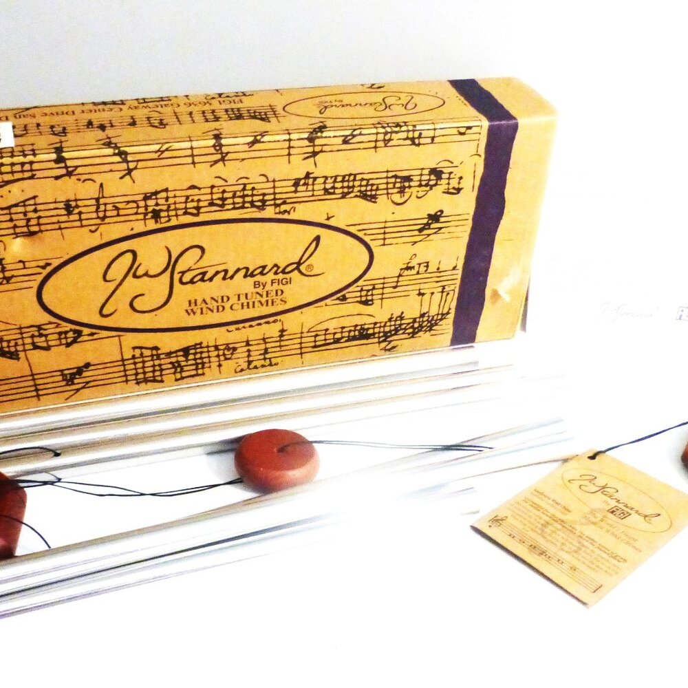 JW Stannard Fiji HAND TUNED WIND CHIMES America The Beautiful SOUTHWEST Bates